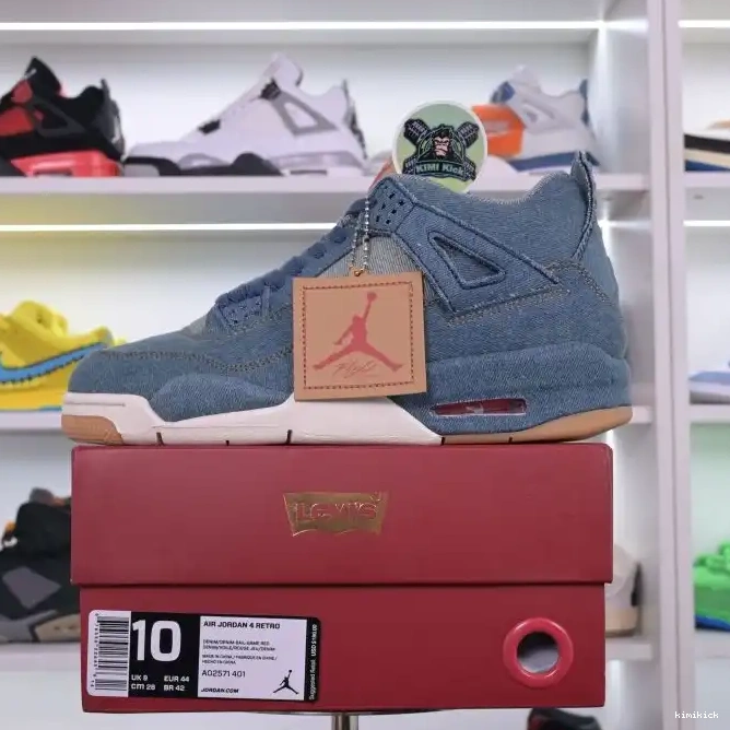 Jordan denim Jordan levis 4 retro Air Kimikick 0602
